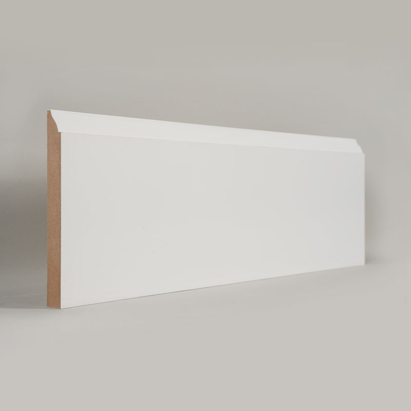 Soklová lišta MDF (základní výplň a perleťově bílá) 3/5' x 5 1/4'