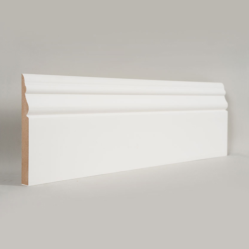 Soklová lišta MDF (základní výplň a perleťově bílá) 3/5' x 5'