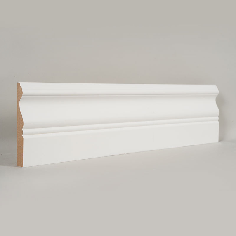 MDF soklová deska (výplňový základ a perleťově bílá) 3/5' x 4'