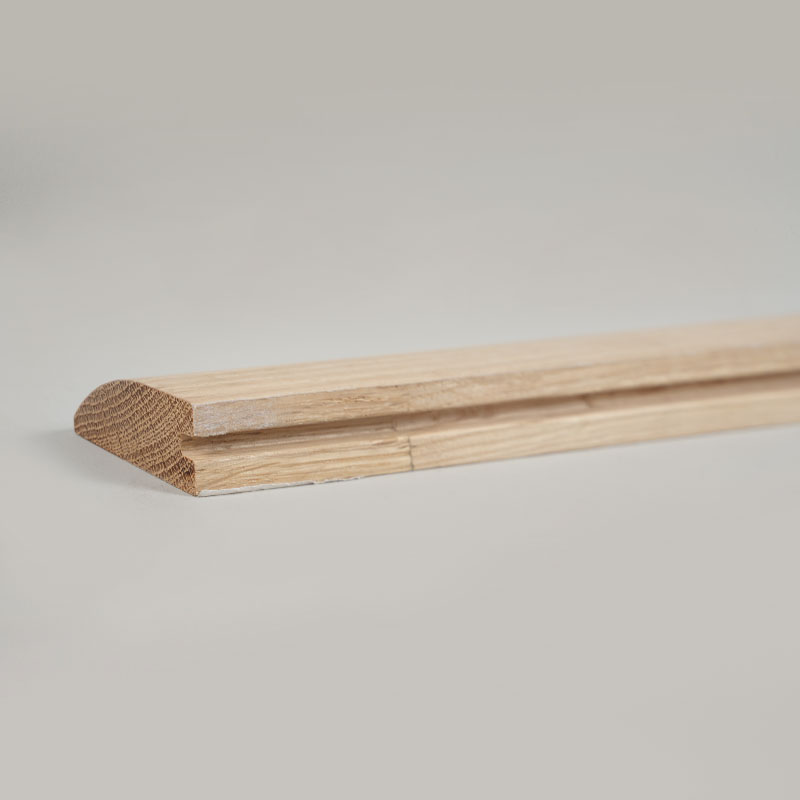 Bílý dub Redukce celokusových polen (nedokončený nátěr) - Dub přírodní barva 3/5'x1 31/32'