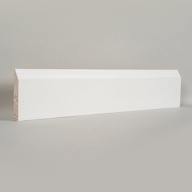 Borovicová soklová deska (základní výplň a perleťově bílá) 3/5' x 3 1/4'