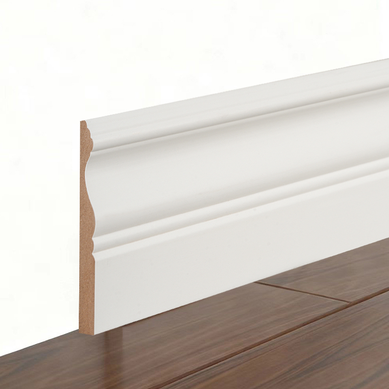 MDF soklová deska (výplňový základ a perleťově bílá) 3/5' x 4'
