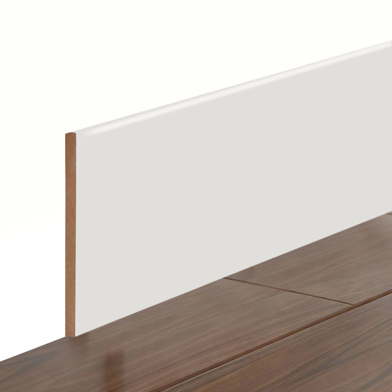 MDF soklová deska (výplňový základ a perleťově bílá) 1/2' x 5 1/2'